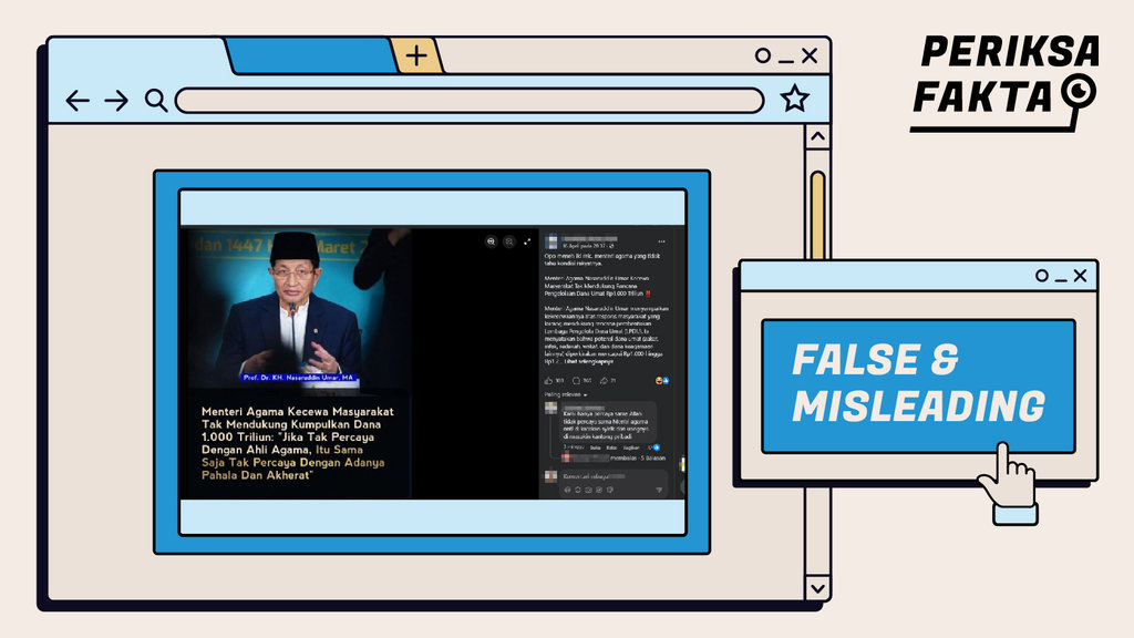 Ragam Hoaks Catut Kemenag: Pelecehan Santri hingga Kas Masjid