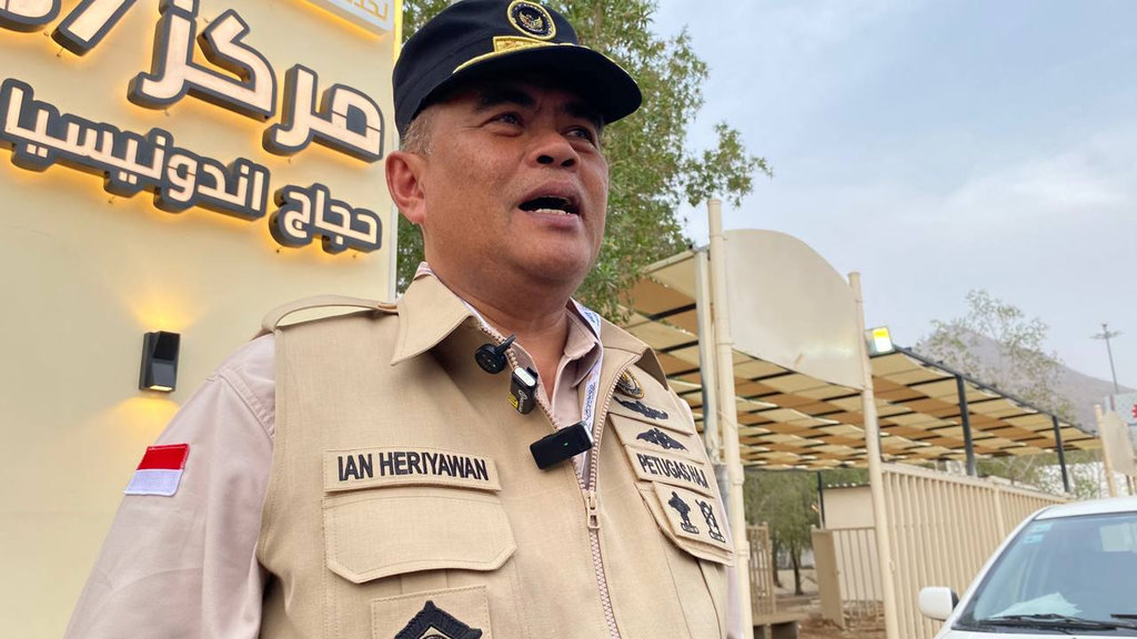 Dirjen Pelayanan Haji Kemenhaj Ian Heriyawan