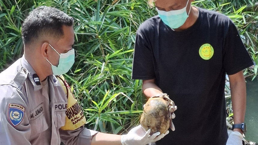 Pemancing di Bantul Temukan Mayat Misterius dan Tengkorak Berlumut