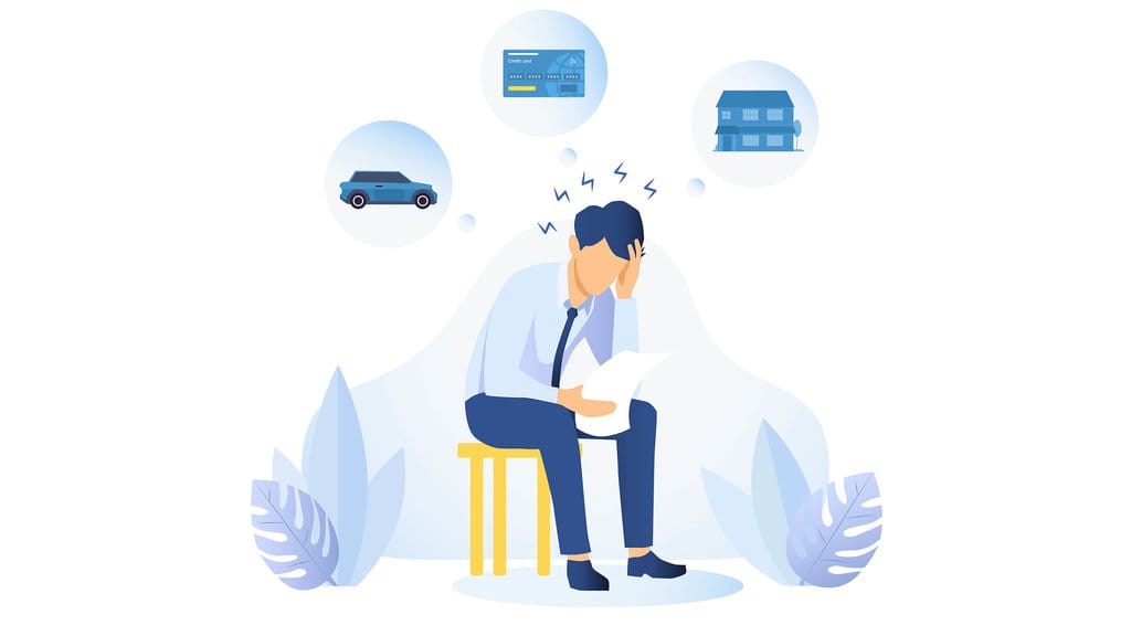 Ilustrasi Stres Financial