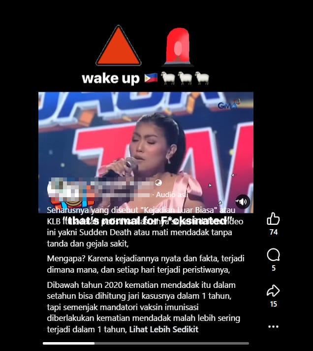 Periksa Fakta kematian setelah vaksin
