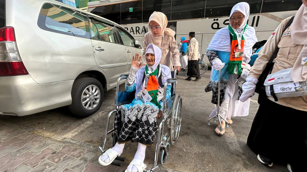 Jemaah Haji Indonesia Tertua Asal Kediri