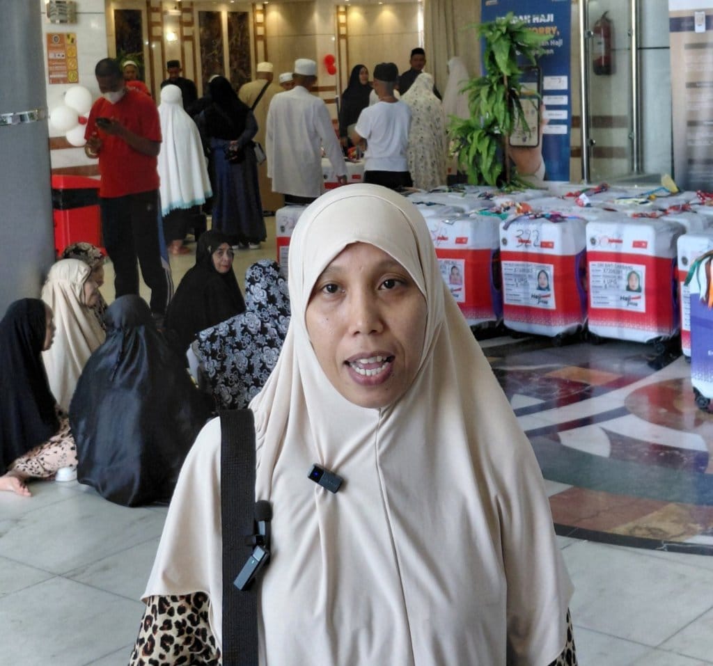 Andi Tenri Olle, jemaah haji asal Kabupaten Wajo, Sulawesi Selatan