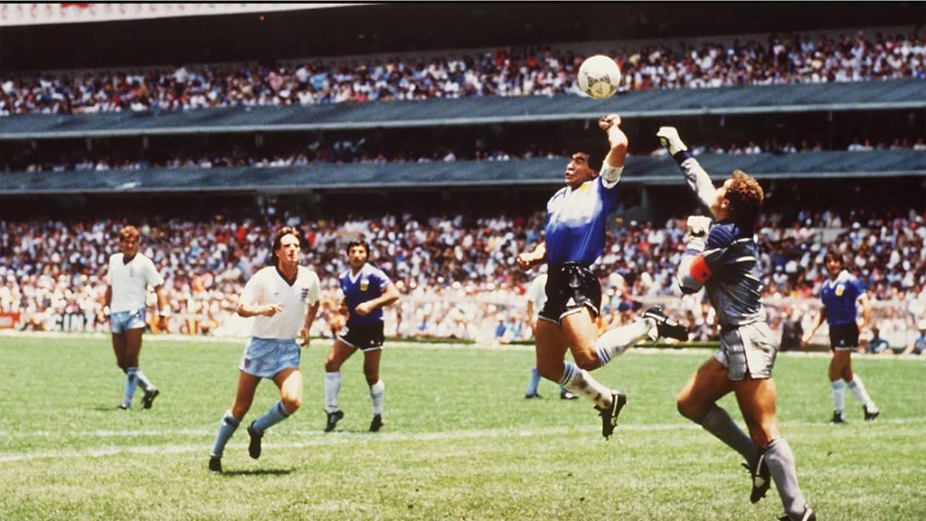 Gol Tangan Tuhan Maradona