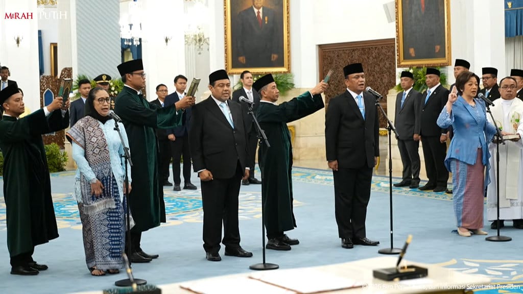 Presiden Lantik Pimpinan BGN dan Said Iqbal