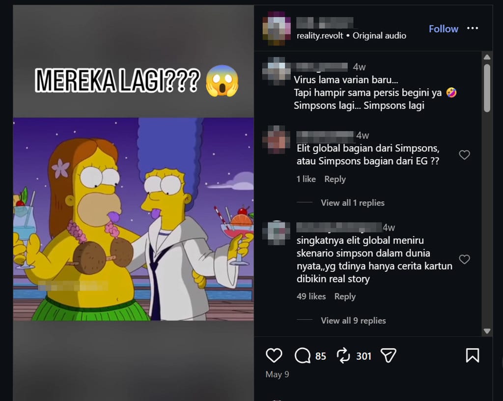 Periksa Fakta The Simpson Prediksi Hantavirus