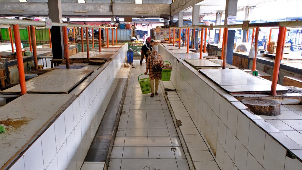 Pedagang daging di Magelang mogok jualan