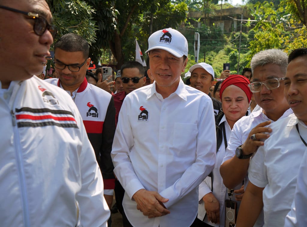 Jokowi hadiri Rakorda PSI di Lampung
