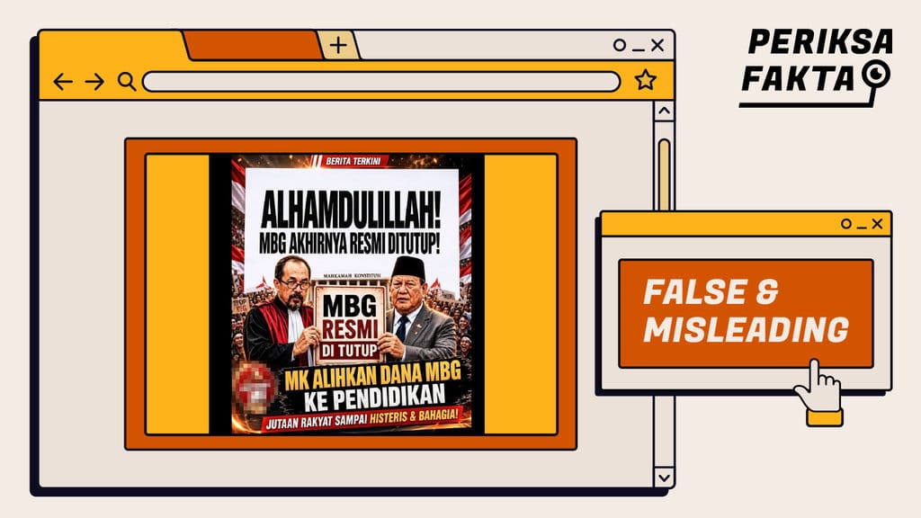 Rangkuman Berita Hari Ini: MBG, HAM, Piala Dunia, Emas, Kriminal