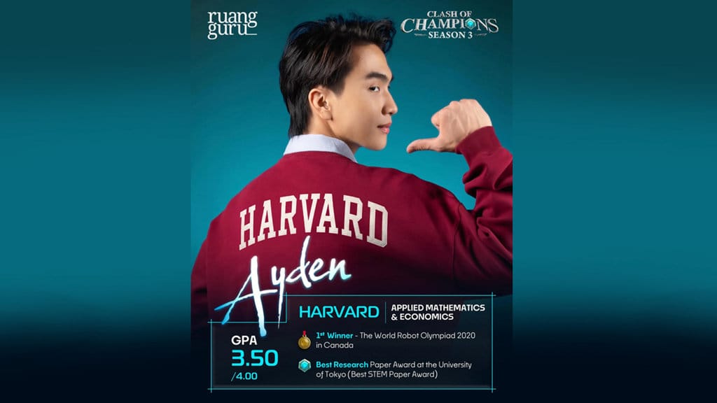 Profil Ayden Haoken Clash of Champions 3, Asal Harvard & Instagram