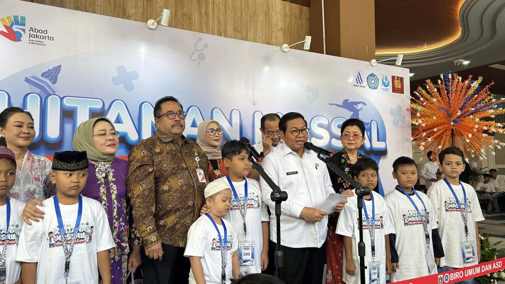 Pramono Dorong Kuota Khitanan Massal DKI Berlipat Pada 2027