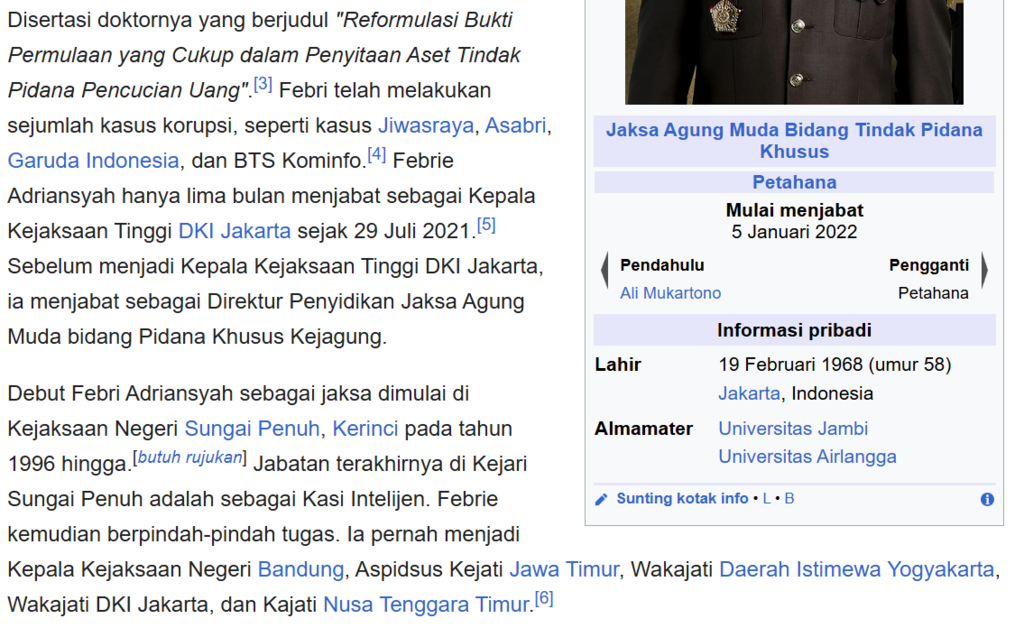 Febrie Adriansyah