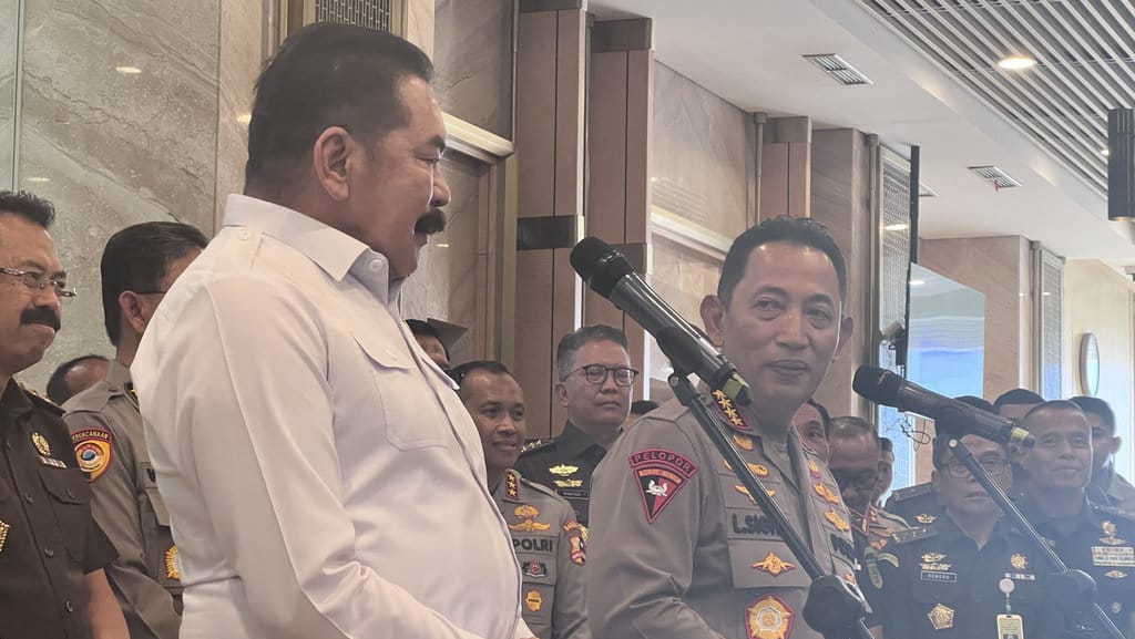 Konpers Jaksa Agung dan Kapolri