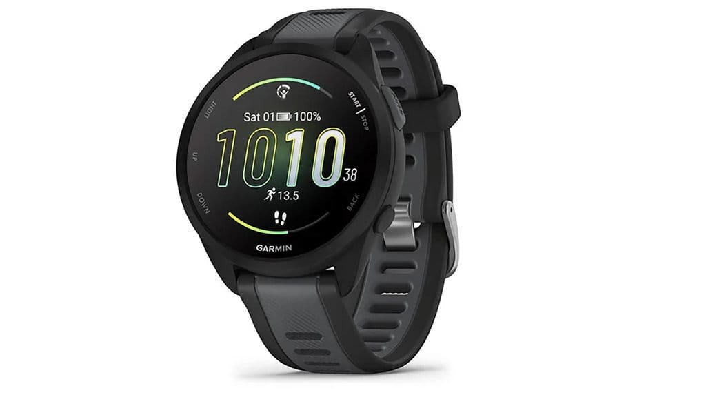 Garmin Forerunner 165. foto/DOk. garmin Garmin Forerunner 165