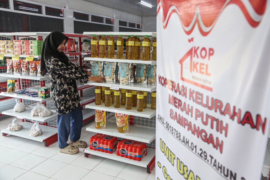 Capaian nilai transaksi Koperasi Desa/Kelurahan Merah Putih