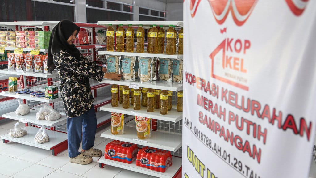 Capaian nilai transaksi Koperasi Desa/Kelurahan Merah Putih
