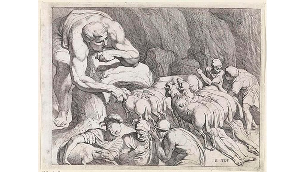 Odysseus di Gua Polyphemus