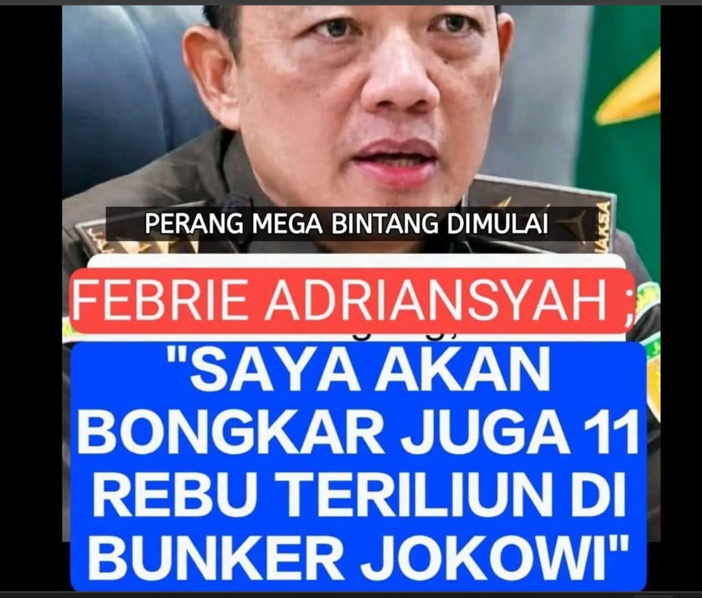periksa fakta Febrie Adriansyah