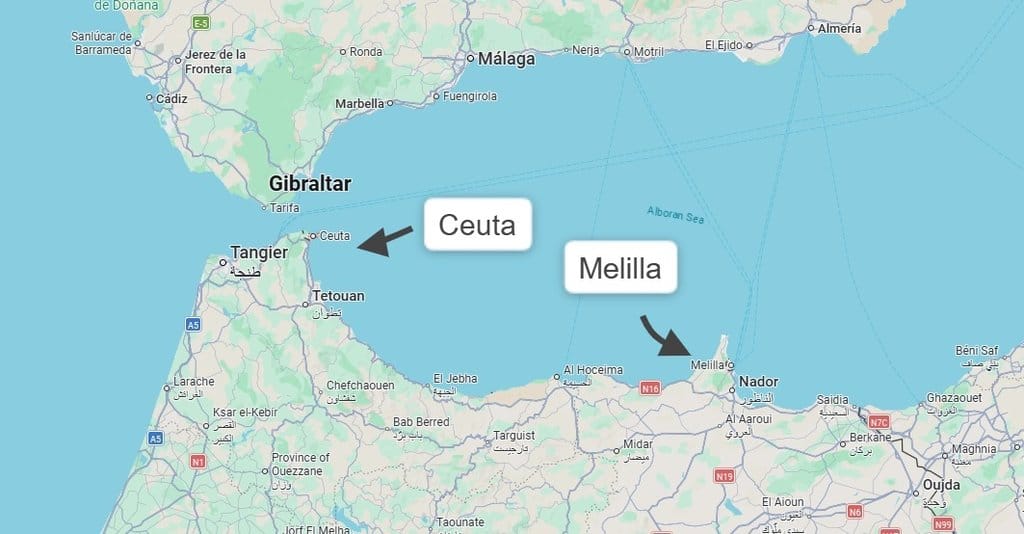 Ceuta dan Melilla
