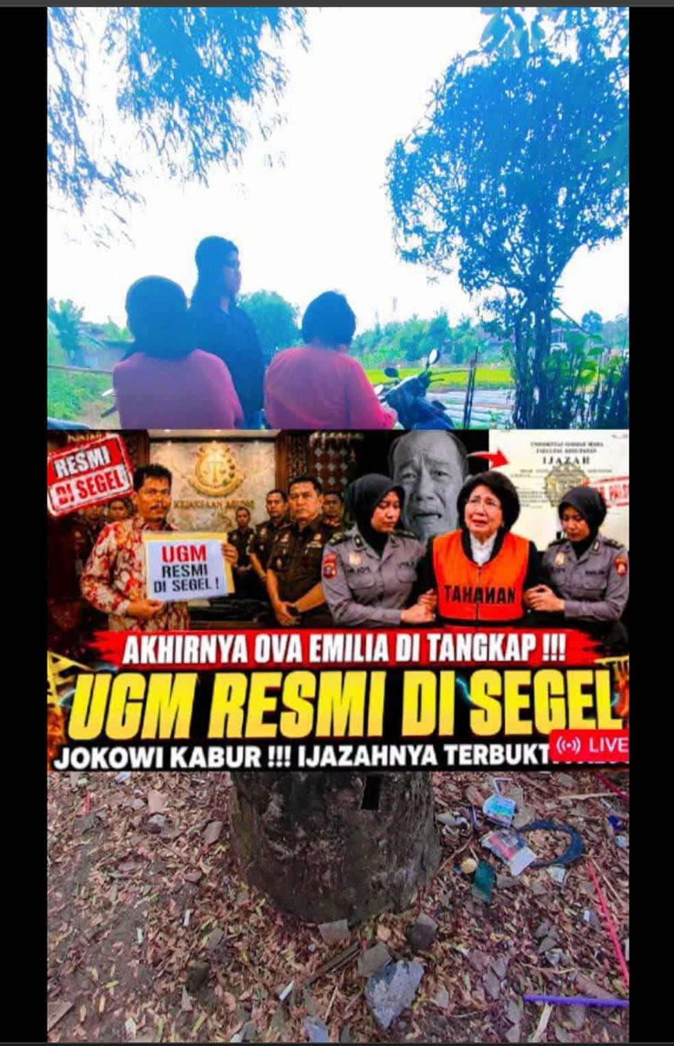 Periksa Fakta Rektor UGM ditangkap