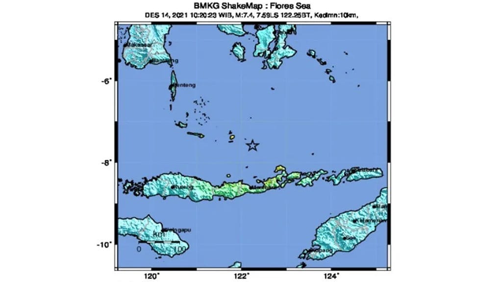 Gempa Flores 2021