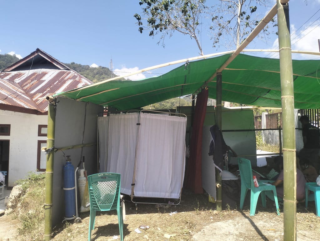 Tenda Darurat Puskesmas Wae Codi