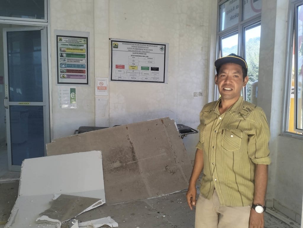 Tenda Darurat Puskesmas Wae Codi