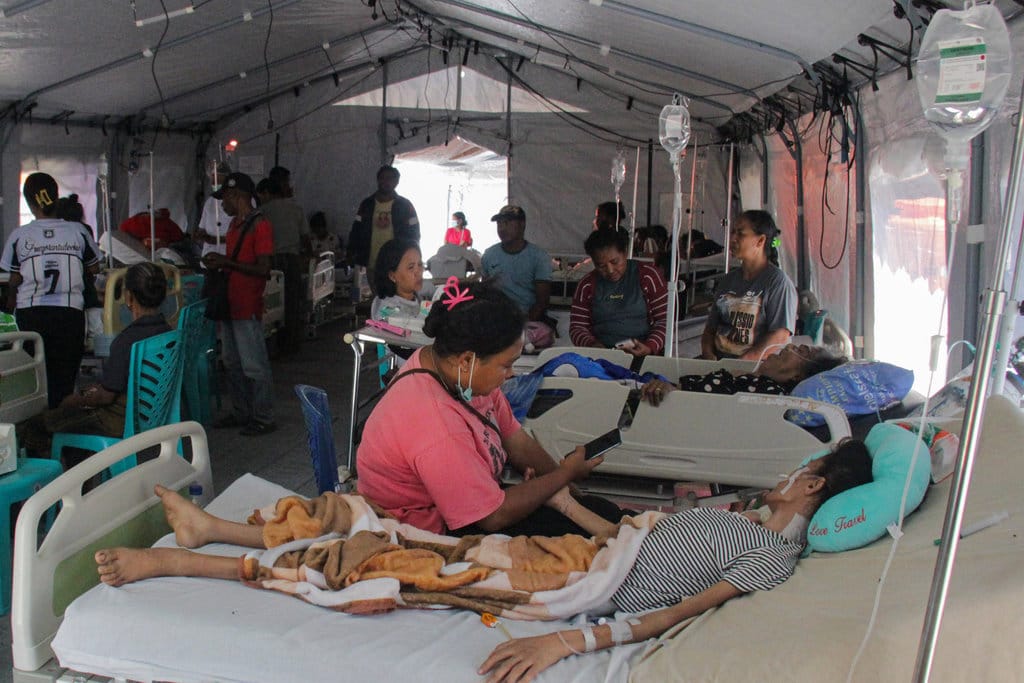 Lapisan Risiko Kesehatan Warga Pascagempa di Nusa Tenggara Timur