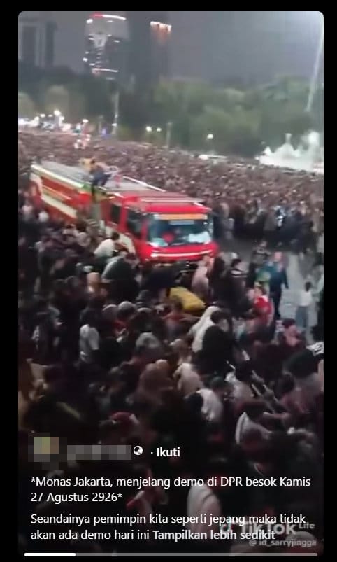 Periksa Fakta Menjelang Demo 27 Agustus