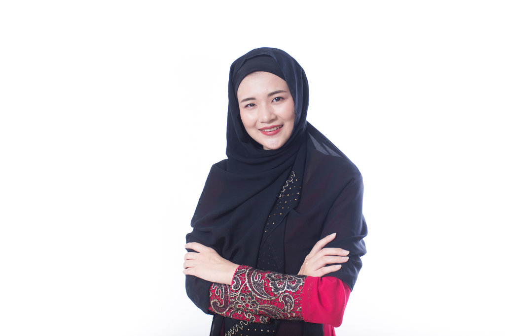 Gamis Merah Maroon.