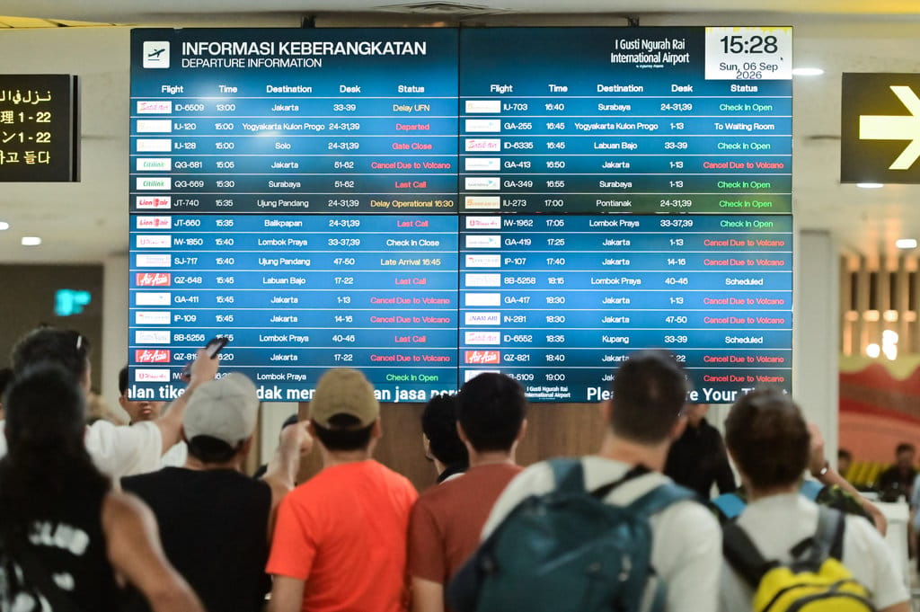 Dampak erupsi Gunung Anak Krakatau di Bandara Bali