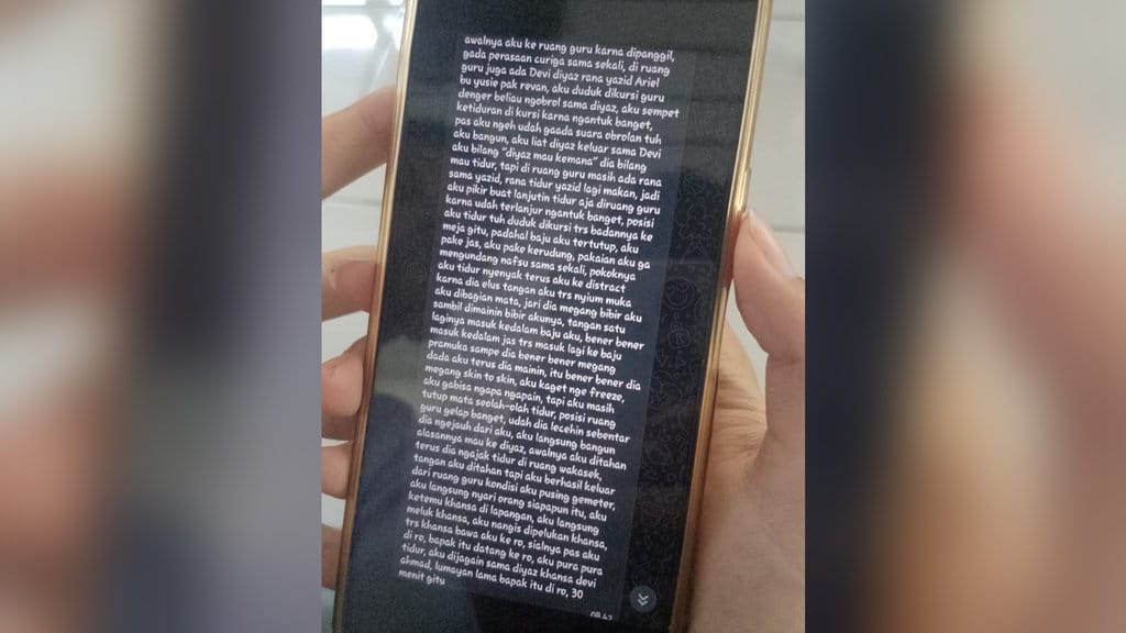 Kasus Pelecehan Seksual di SMAN 1 PAMANUKAN