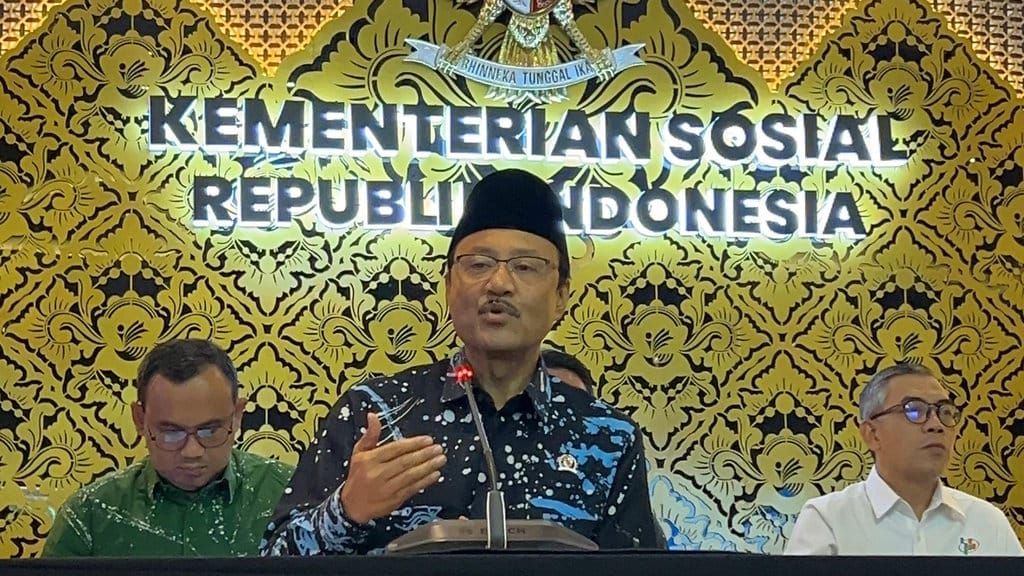 Konferensi Pers Kementerian Sosial