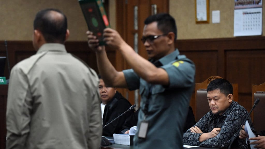 Pemeriksaan saksi sidang Budiman Bayu Prasojo