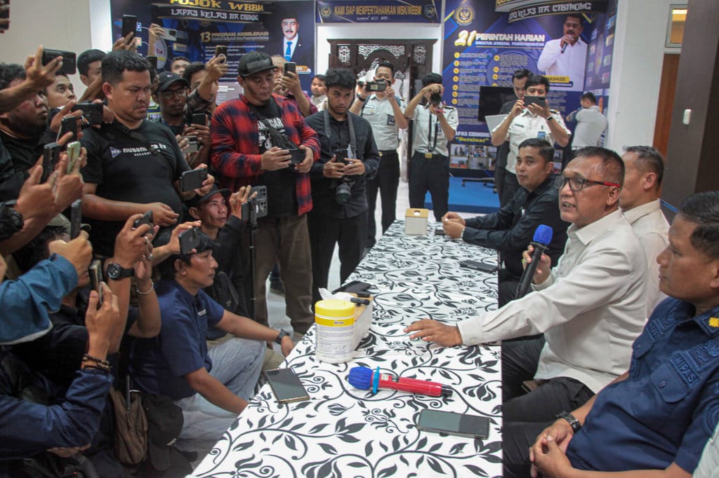 Temuan fasilitas mewah di Lapas IIA Cibinong Bogor