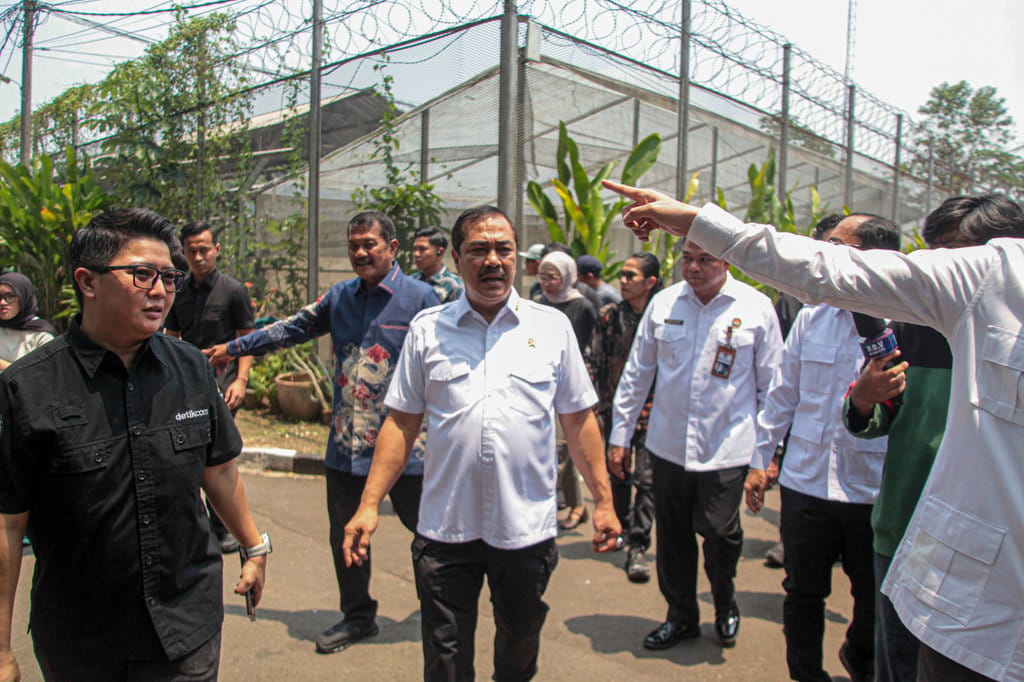 Menteri Imipas sidak Lapas Kelas IIA Cibinong Bogor