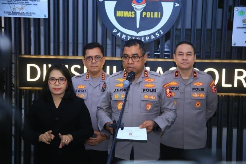50 Pati Polri Naik Pangkat