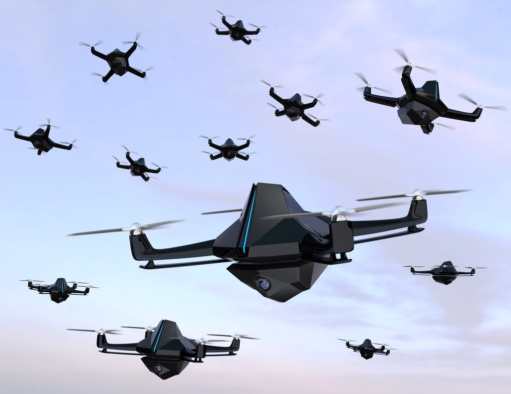 Medan Uji AI Militer: Peran Strategis Swarm Drone Ukraina