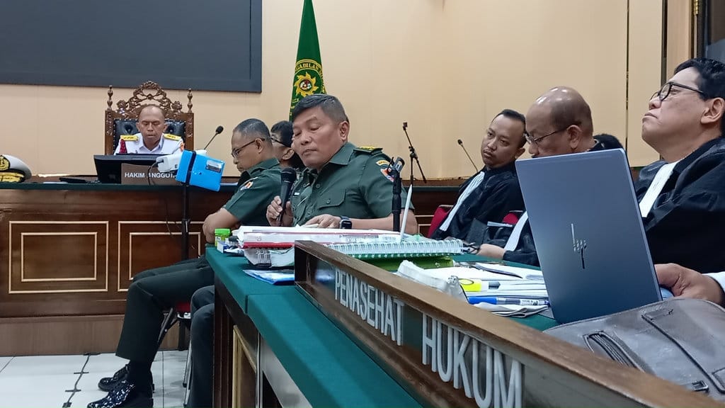 sidang korupsi pengadaan lahan Caruy