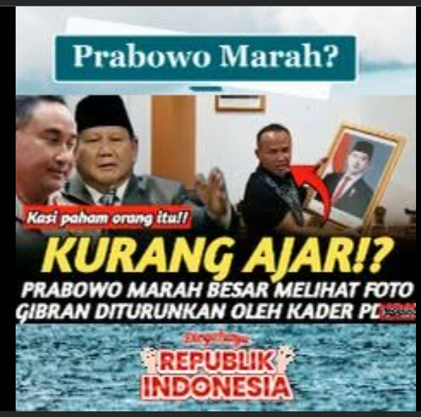 Periksa Fakta PRabowo Marah Besar