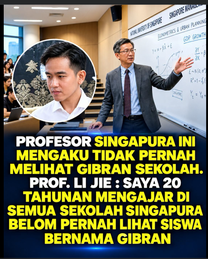 Periksa Fakta Prof Li Jie