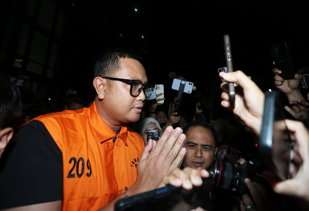 Bupati Klaten Hamenang Wajar Ismoyo ditahan KPK