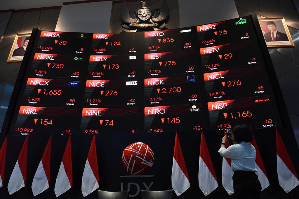 IHSG dibuka melemah