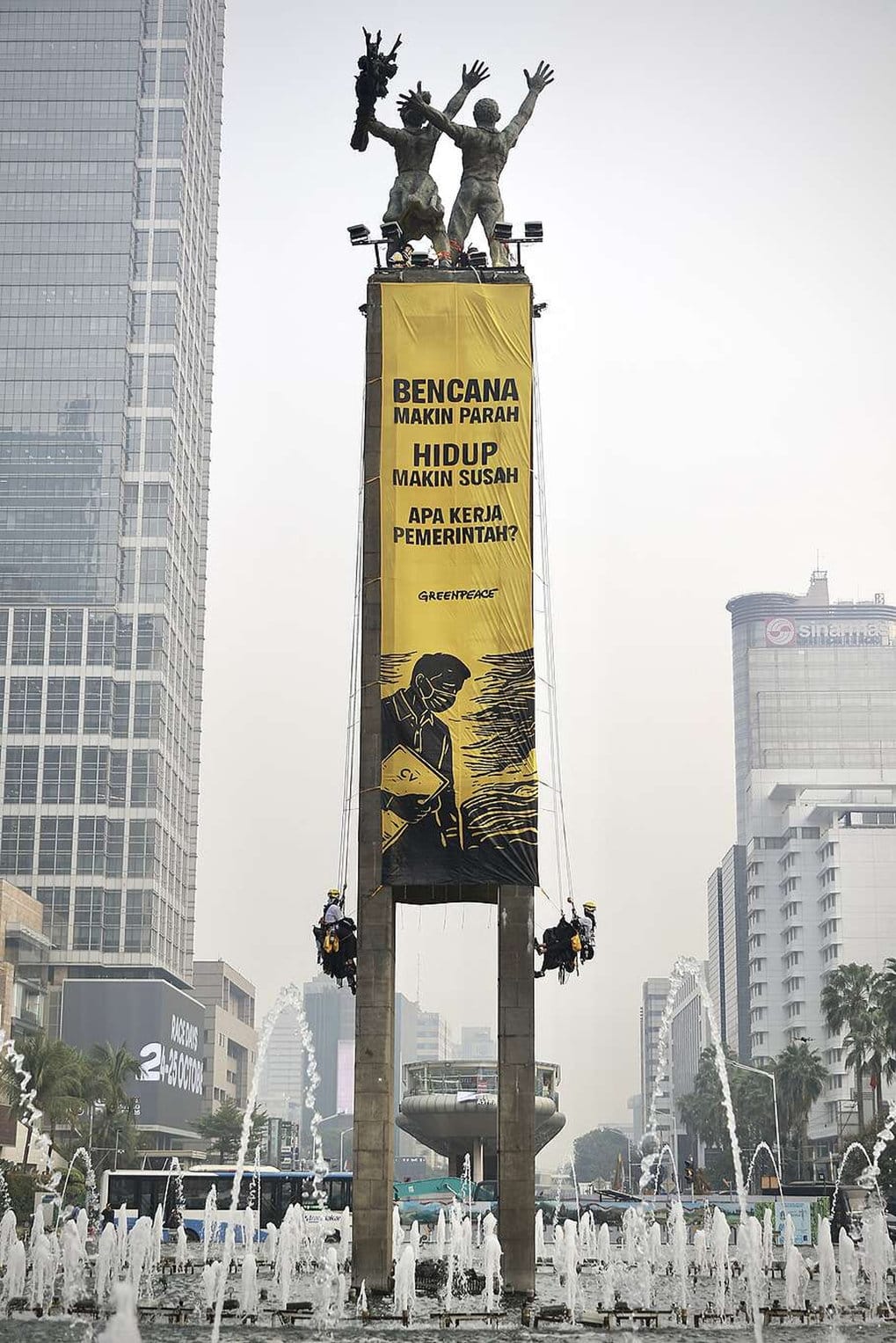 Greenpeace Desak Prabowo-Gibran Serius Tangani Krisis Iklim