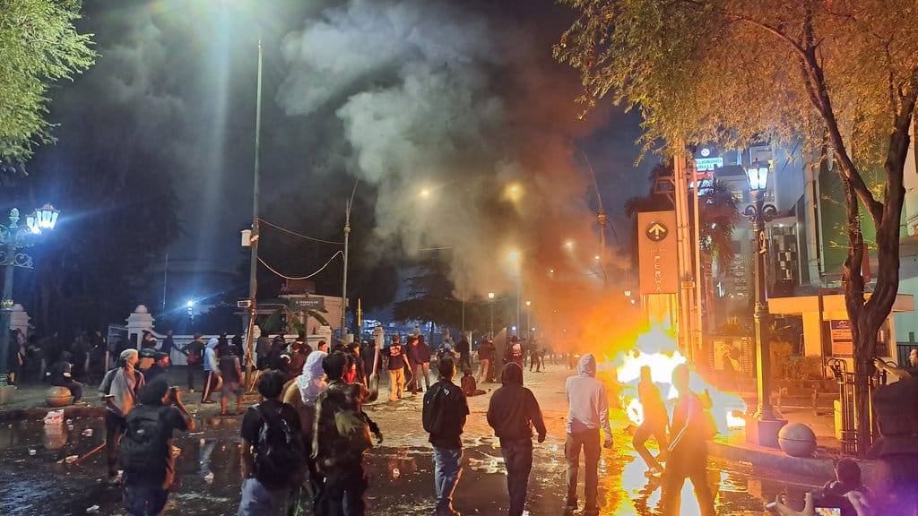 Demo Berujung Rusuh di Malioboro