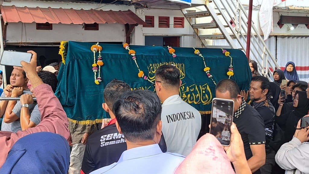 Jenazah Ayudiah Rivana Tridiandinita