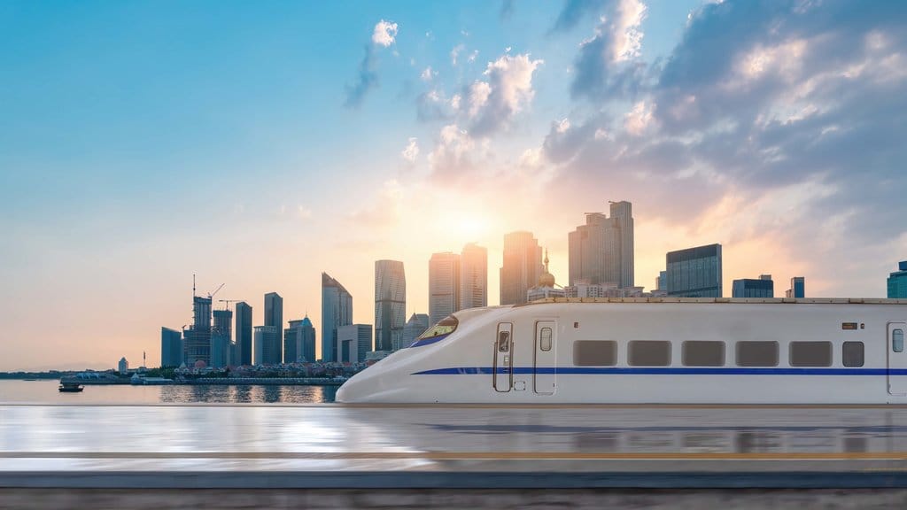 Ilustrasi Kereta Cepat
