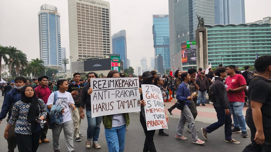 Aksi Turun Jalan, Mahasiswa Mulai Lepas Jas Almamater?