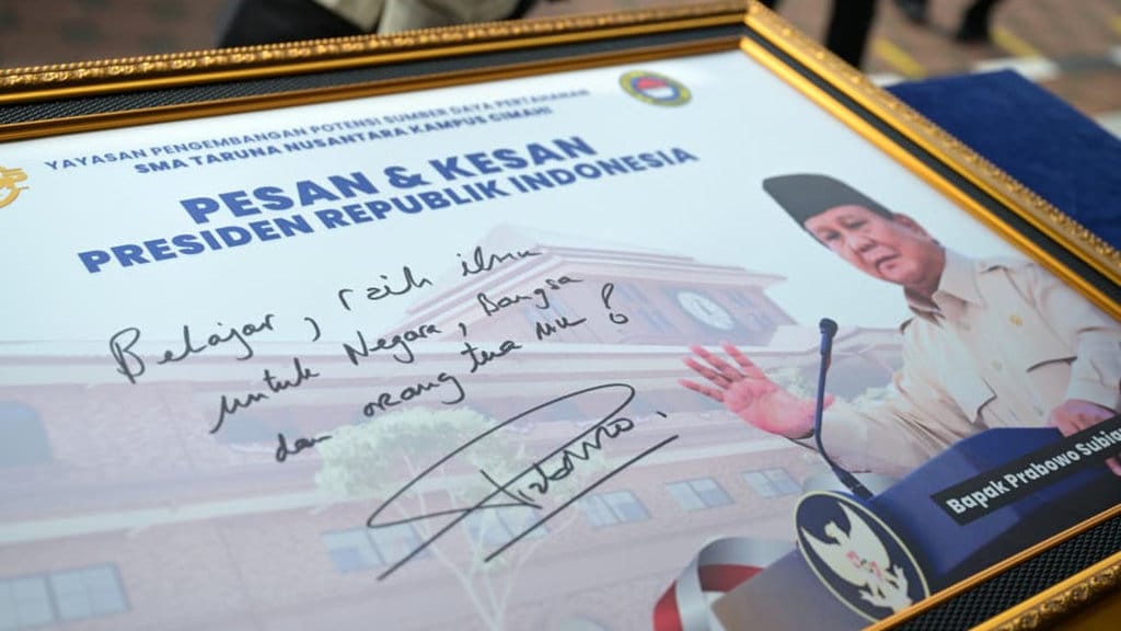 Peresmian SMA Taruna Nusantara