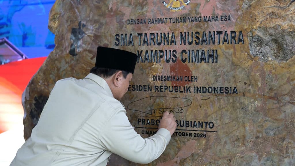 Peresmian SMA Taruna Nusantara